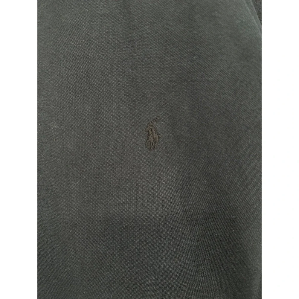 Polo Ralph Lauren Shirt 3XB 3XL Big Black Short Sleeve Button Down 100% Cotton